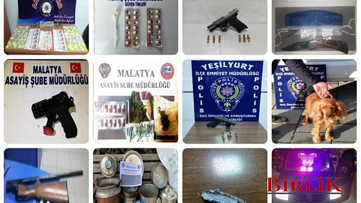 Malatya'dan Asayiş Haberleri