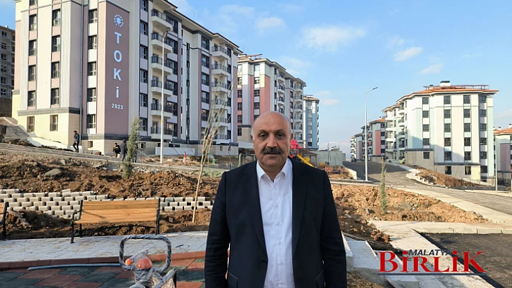 Malatya Doğanşehir'de 350 deprem konutu ilk teslimatı yapılacak