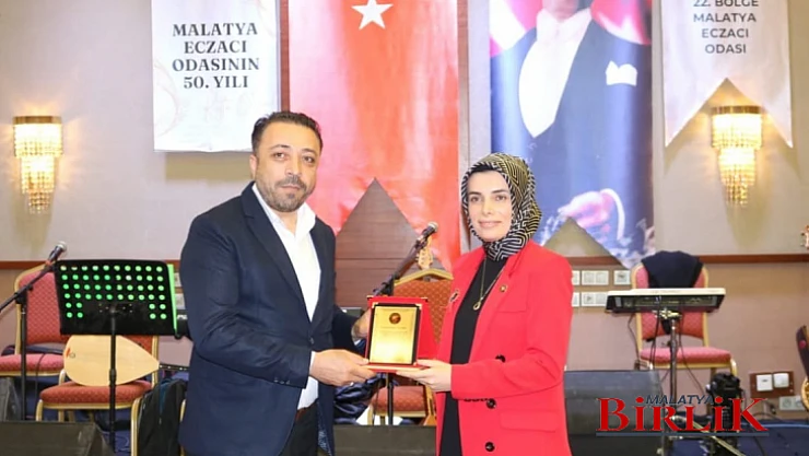 Malatya Eczacılar Odası 50. Yıl Kutlamaları Düzenledi