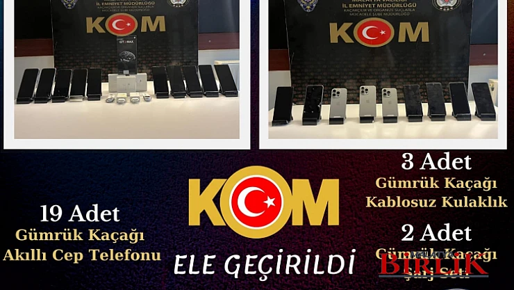 Malatya Emniyeti Kaçakcılara Göz Açtırmıyor