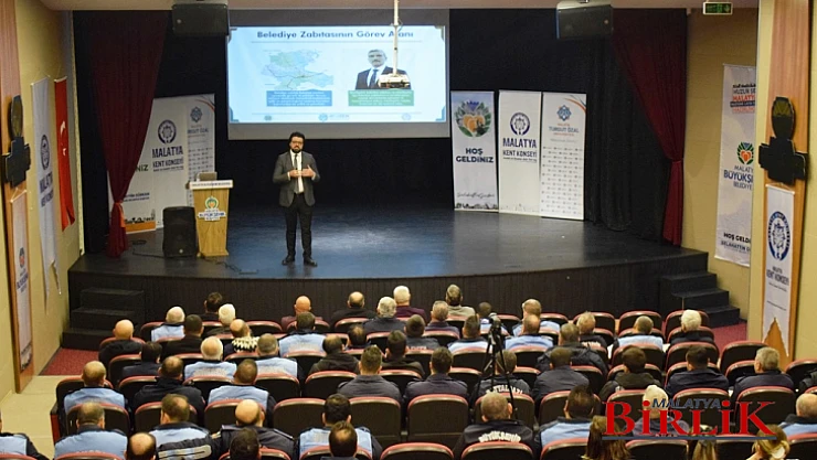 Malatya Kent Konseyi'nden Zabıtalar İçin Zabıta Akademisi Programı