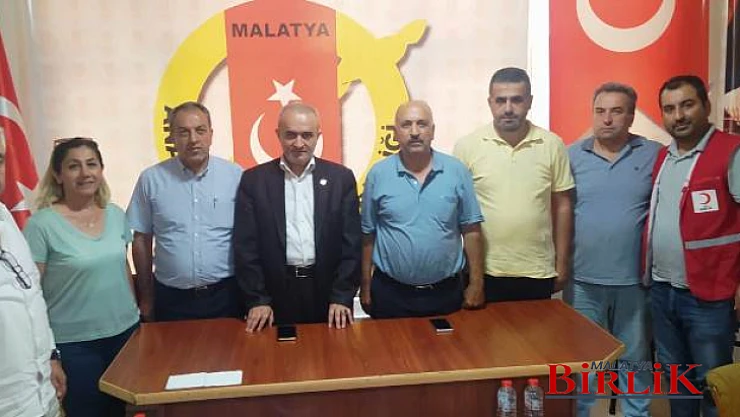 Malatya Kızılay Şubesinden Anadolu Basın Birliği Derneğine Ziyaret