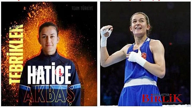 Malatya'lı Milli Boksör Hatice Akbaş, Dünya Şampiyonu Oldu
