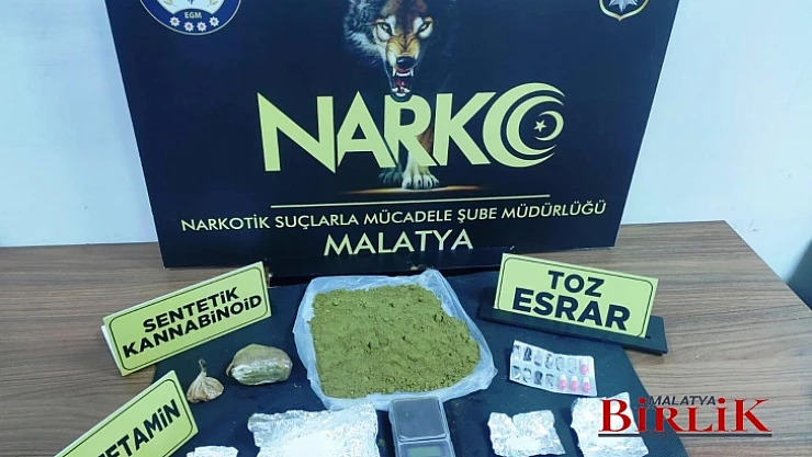 Malatya Narkotiğinden Kaçış Yok