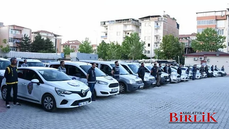 Malatya'nın Güvenliği Avcı Ekiplerinde