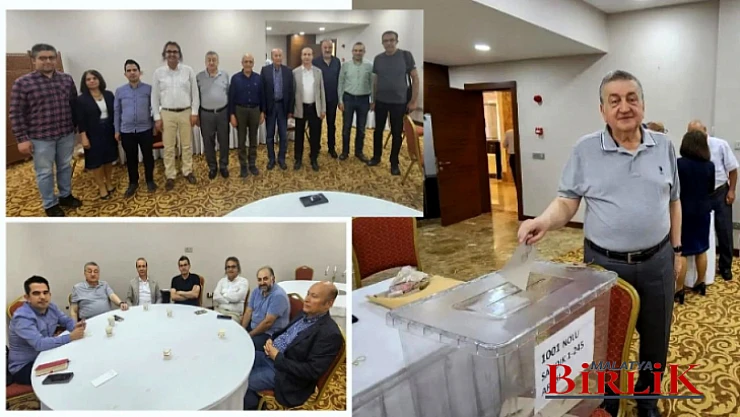 Malatya Tabip Odası Başkanı Dr. M. Sezai Demirel Güven Tazeledi