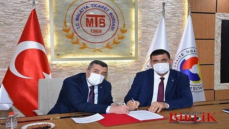 Malatya Ticaret Borsası Ve Halk Bankası Arasında İşbirliği Protokolü İmzalandı