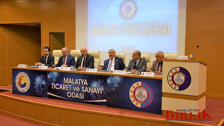 Malatya TSO'da Yeni Dönemin İlk Meclis Toplantısı Yoğun Katılımla Düzenlendi