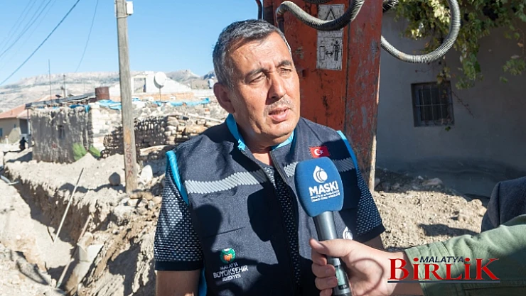 MASKİ, Doğantepe'nin Tüm Altyapısını Yeniliyor