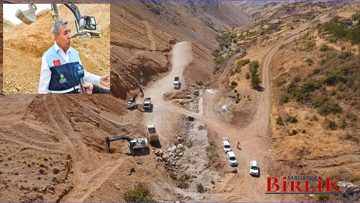 MASKİ Erkenek'te Çalışmalarına Devam Ediyor 
