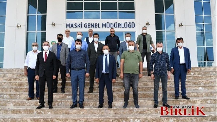 MHP İl Başkanı Mesut Samanlı'dan MASKİ Genel Müdürlüğüne Ziyaret