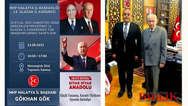 MHP İl Kongresi 23 Eylül'de