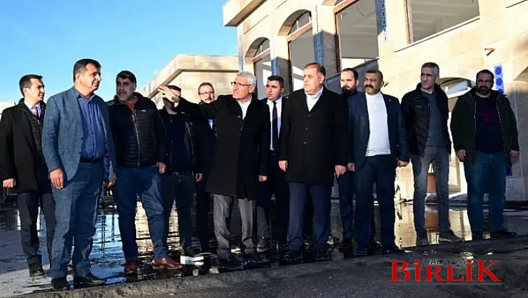 MHP Teşkilatı Başkan Güder'in Yatırımlarını Gezdi