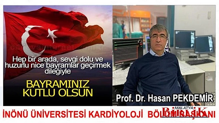 Prof. Dr. Hasan Pekdemir, Ramazan Bayramı Nedeni İle Bir Bayram Mesajı Yayınladı