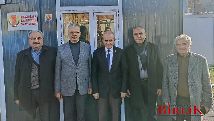 Prof. Dr. İbrahim Gezer'den Anadolu Basın Birliği'ne Ziyaret