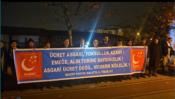 Saadet Partisinden, Asgari Ücret Değil İnsani Ücret