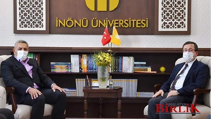 Sadıkoğlu, Rektör Kızılay'a Hayırlı Olsun Ziyareti
