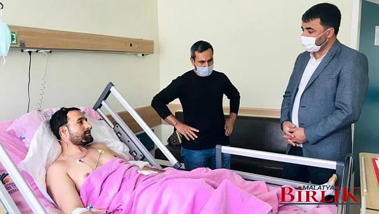 Samanlı, Yaralılarımızı Hastanede Ziyaret Ettik