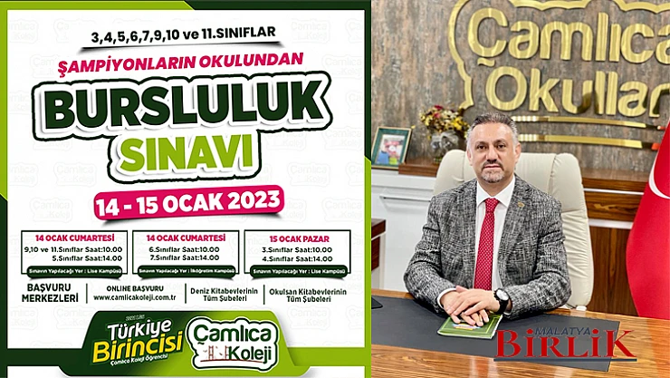 Şampiyonların Koleji Çamlıca'dan Davet Var