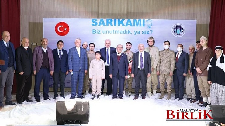 Sarıkamış Şehitleri Battalgazi'de Anıldı