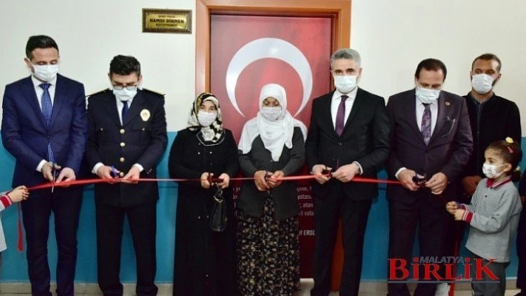 Şehit Polis Memuru Hamdi Dikmen Kütüphanesi Açıldı
