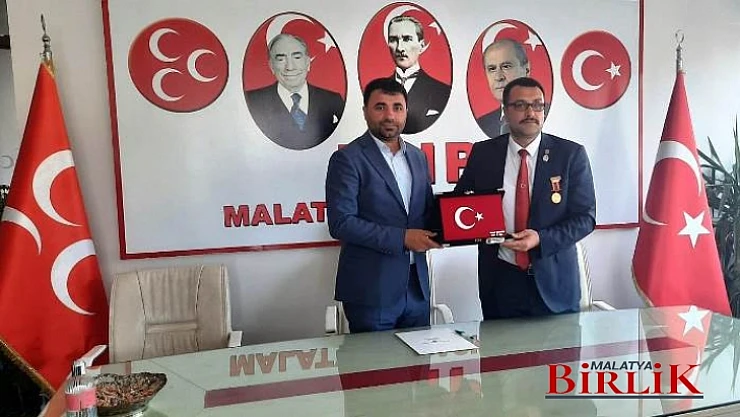 Şehit Yakınları ve Gazilerden MHP İl Başkanı Samanlı'ya ziyaret