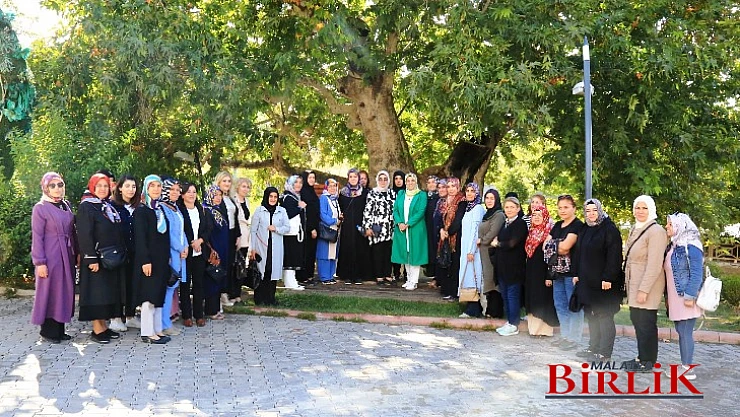 STK'LARIN Kadın Temsilcileri Battalgazi'deki Hizmet Alanlarını Gezdiler