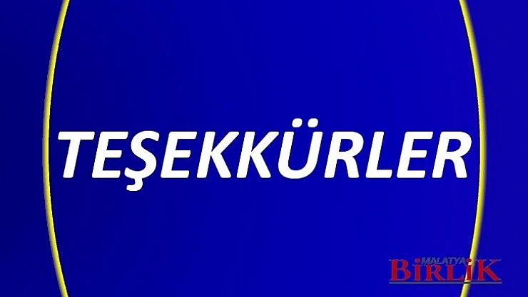 TEŞEKKÜRLER