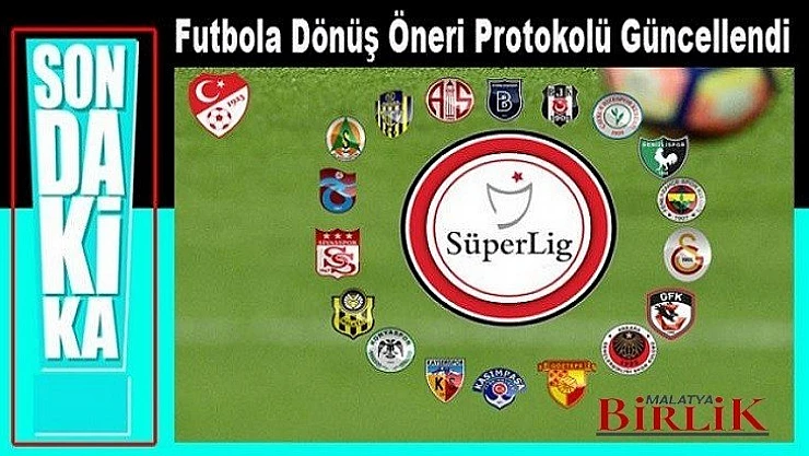 TFF Futbola Dönüş Öneri Protokolü'nü Güncelledi
