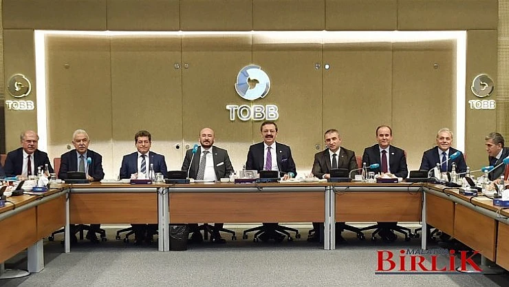 TOBB Türkiye İnşaat Müteahhitleri Meclisi Toplantısı Yapıldı