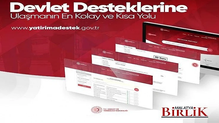 Tüm Devlet Destekleri Bir Tık Uzaklıkta