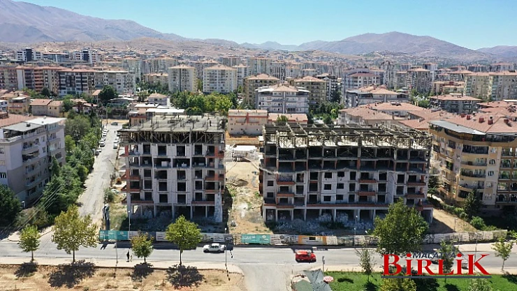 Turgut Özal Mahallesi Kentsel Dönüşüm Binaları Hızla Yükseliyor