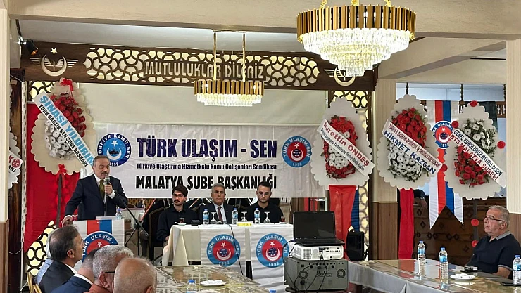 Türk Ulaşım-Sen Genel Merkezi'nden Malatya Şubesine Tam Destek