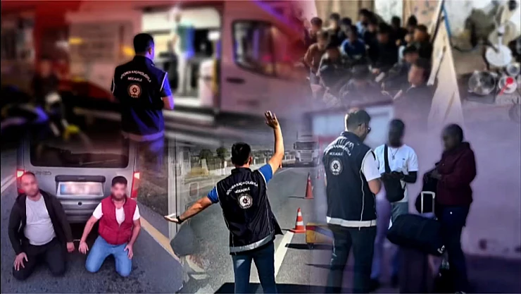 Türkiye Genelinde 15 Bin Noktada Denetim: Göçmen Kaçakçılığına Geçit Yok