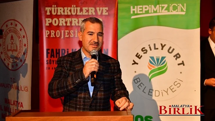 'Türküler Ve Portreler' Projesi Kapsamında Fahri Kayahan Söyleşi ve Konseri Düzenlendi