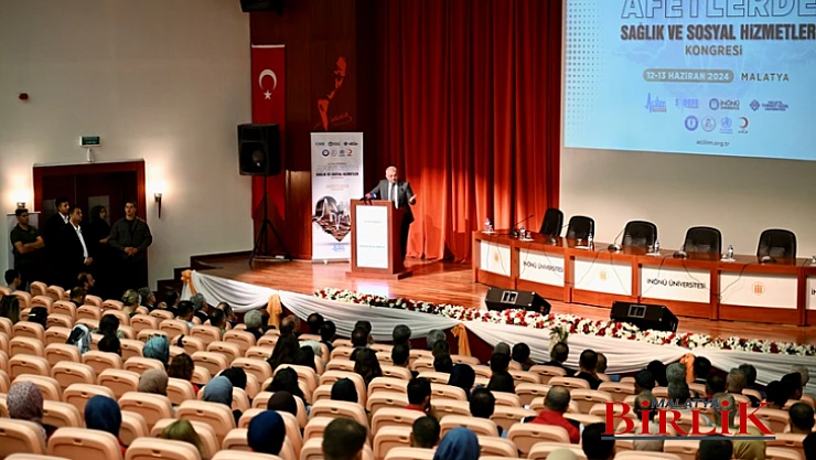 Uluslararası Afetlerde Sağlık Ve Sosyal Hizmetler Kongresi Düzenlendi