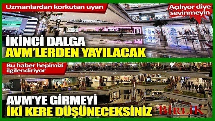 Uzmanlar AVM'ler Konusunda Vatandaşları Uyarıyor