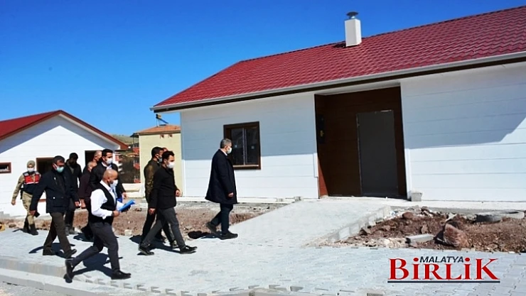 Vali Baruş, Battalgazi ve Kale İlçelerinde İncelemelerde Bulundu