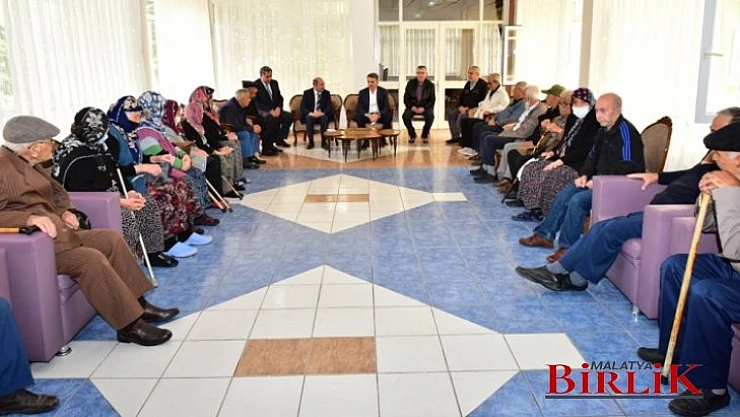 Vali Baruş, Huzurevi, Çocuk Evleri ve Şehit Ailelerinin Bayramını Kutladı