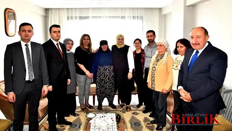 Vali Ersin Yazıcı'nın Eşi Hanife Yazıcı'dan Şehit Ailelerine Ziyaret