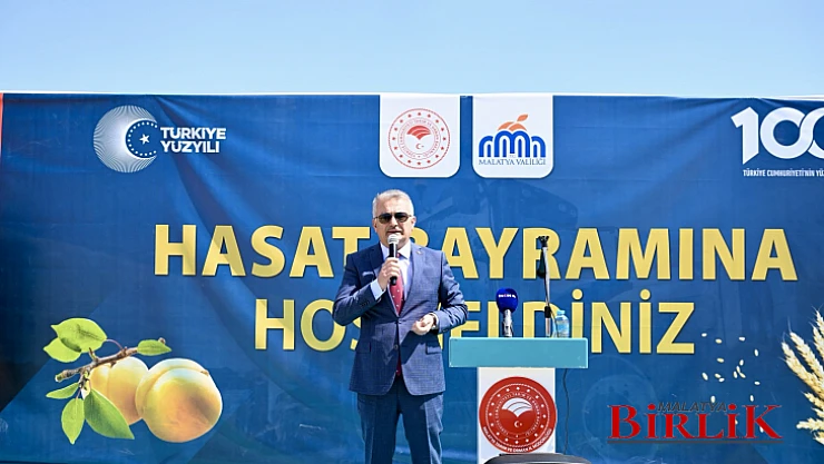 Vali Ersin Yazıcı'nın Katılımıyla Arpa Hasadı Programı