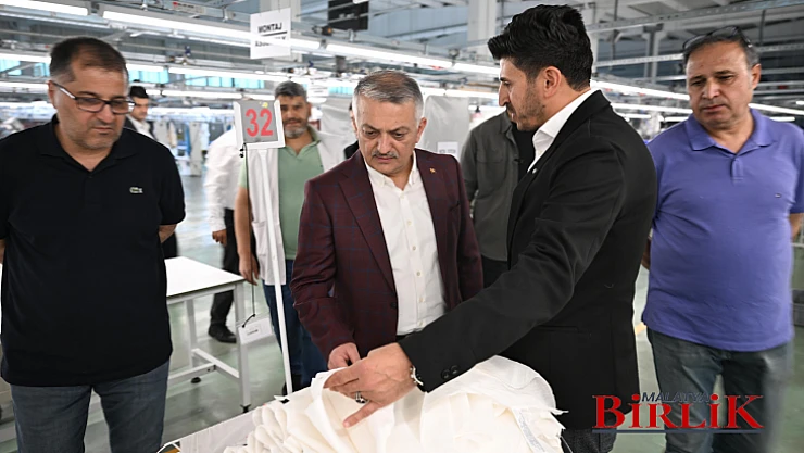 Vali Yazıcı'dan İlimizdeki Fabrikalara Ziyaret