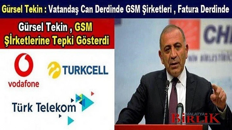 Vatandaş Can Derdinde GSM Şirketleri, Fatura Derdinde