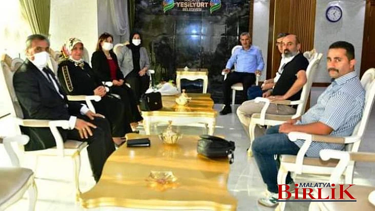 Vatanseverler Derneğinden Başkan Çınar'a Ziyaret