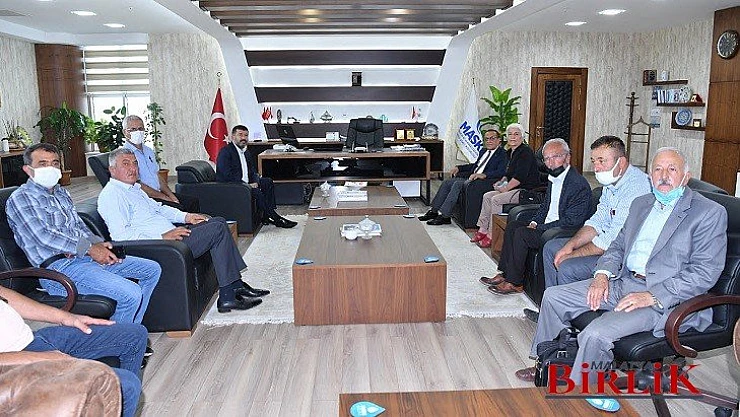 Veli Ağbaba'dan Maski'ye Ziyaret