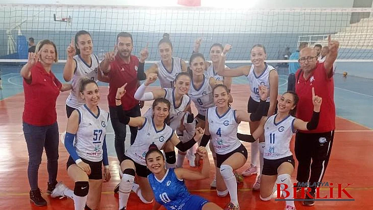 Voleybol Bayanlar Ligin'de Malatya'nın Prensesleri 3-0 Galip