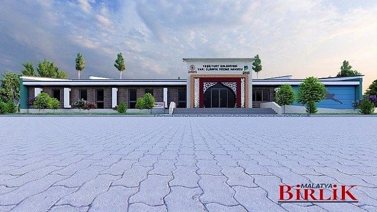 Yakınca Yarı Olimpik Yüzme Havuzu' İçin Çalışmalar Hız Kazandı