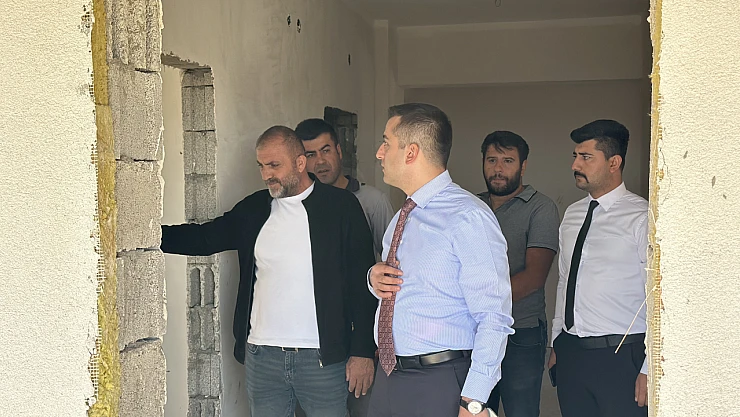 Yazıhan'da Konut Projesine Yakın Takip