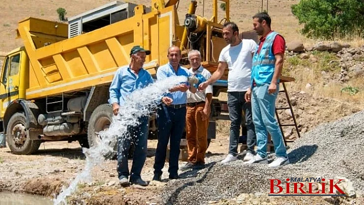 Yazıhan Koşar Mahallesi'nin Su Sorunu Çözüldü