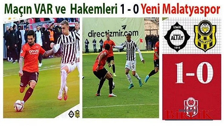 Yeni Malatyaspor'u Her Zaman Olduğu Gibi Hakemler Yaktı